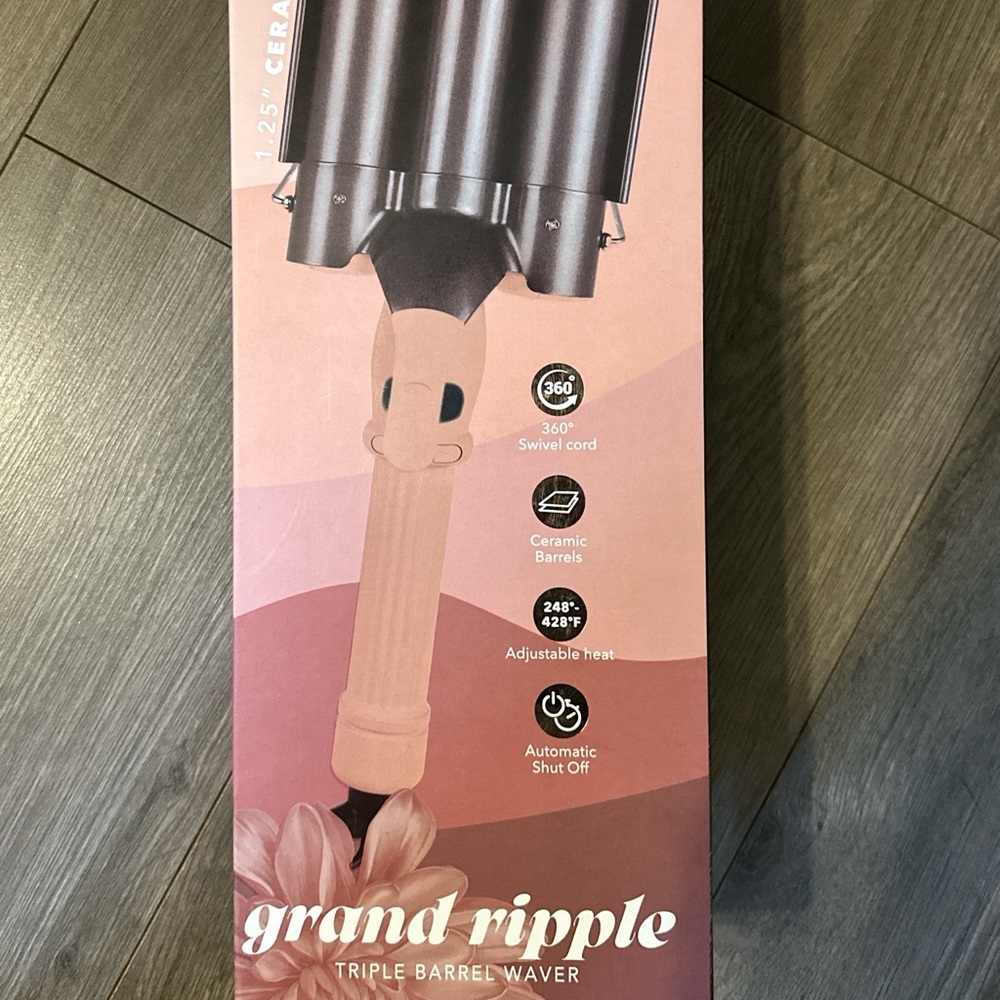Triple Barrel Waver - Pink